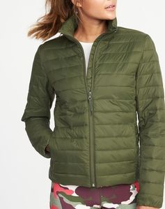 old navy packable puffer jacket
